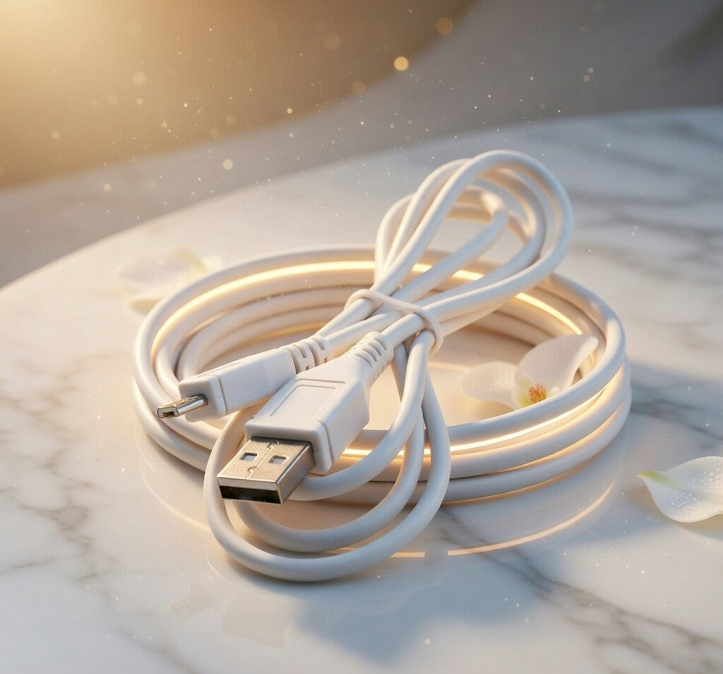 Type C 1 Amp Charging Cable with 3 Month Warranty for Small Phones, Radio, Other Gadgets