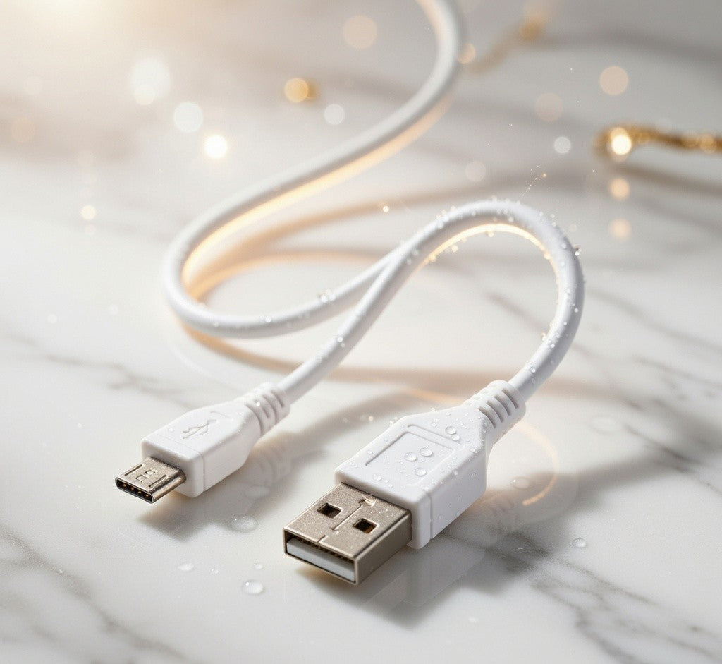 Type V8/Micro, 1 Amp Charging Cable (3 month warranty) for small phones, radio, other gadgets