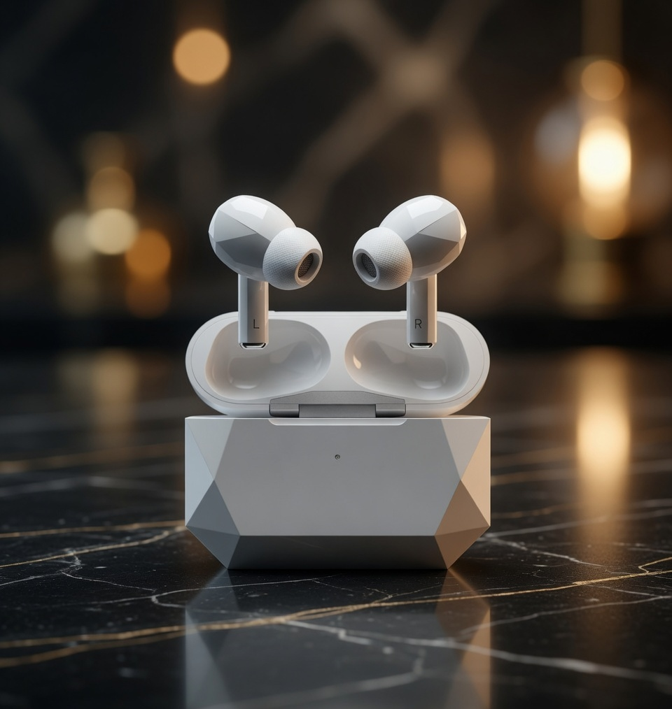 Air Pods Replica Buds with ANC & Type C Charging (Touch sensor & High Quality – Heavy battery)