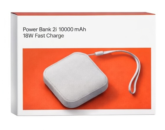 10000 mAh Power Bank (White, Lithium, for Mobile, Earbuds, Smartwatch, Tablet, Trimmer, Speaker)
